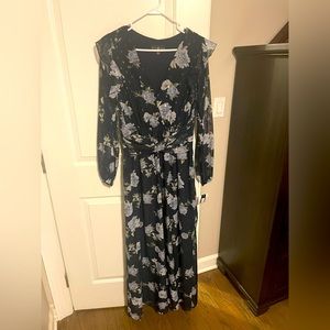 Betsy & Adam long evening dress- size 10